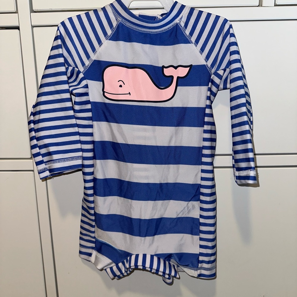 🐳 Vineyard vines for Target rash guard one piece swimsuit 6-9 months
